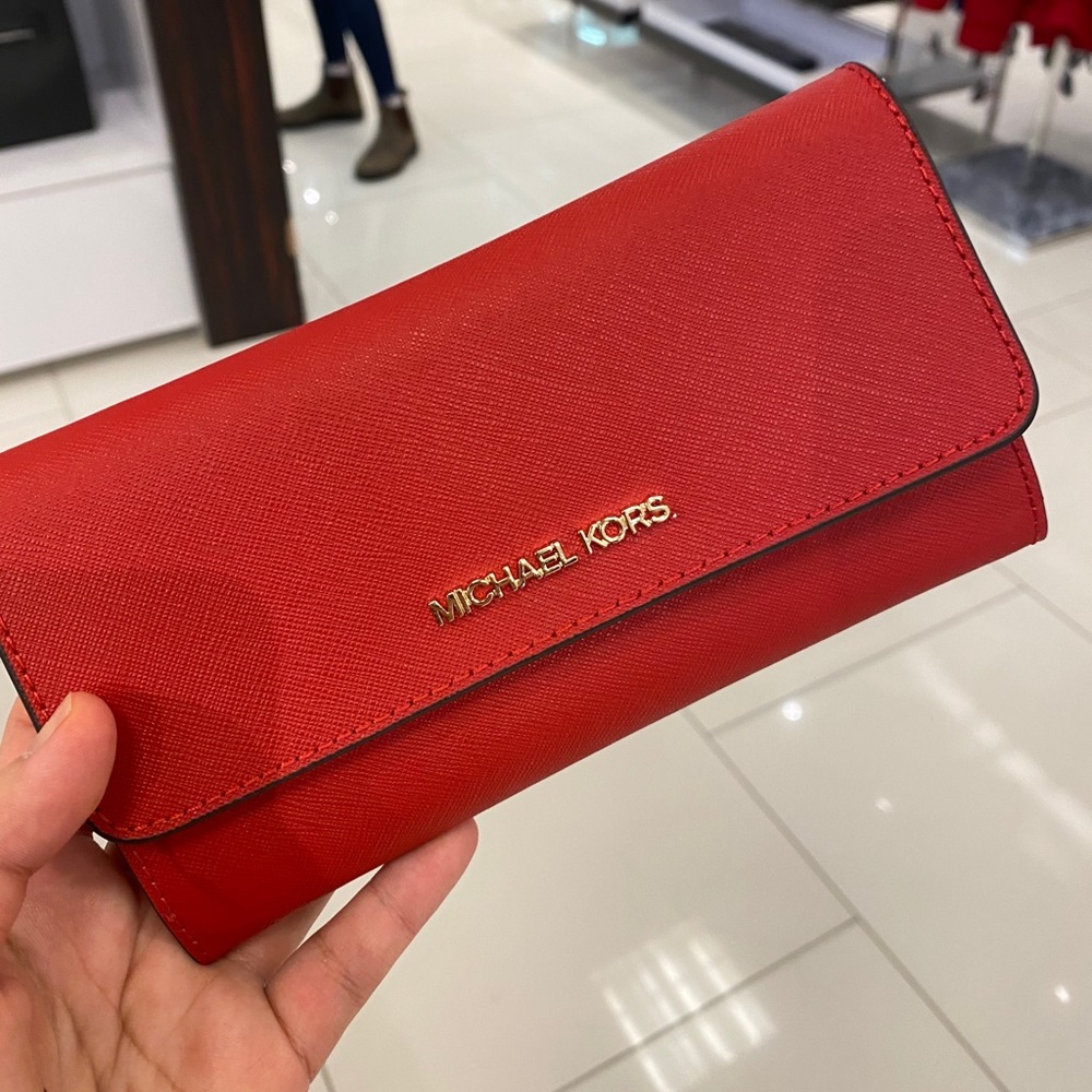 MK TRI FOLD WALLET